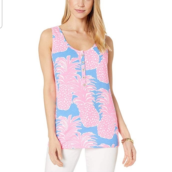 Lilly Pulitzer Pineapple Tank Top 